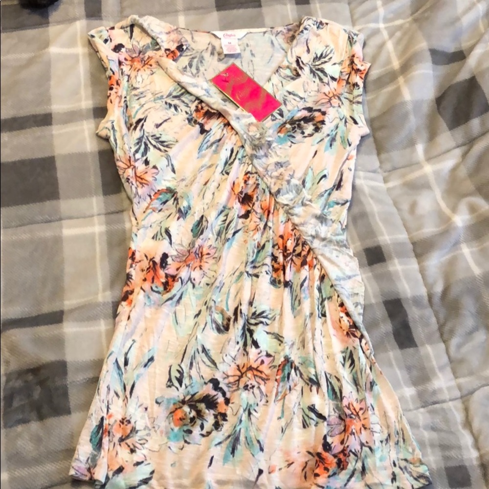 Never worn floral shirt